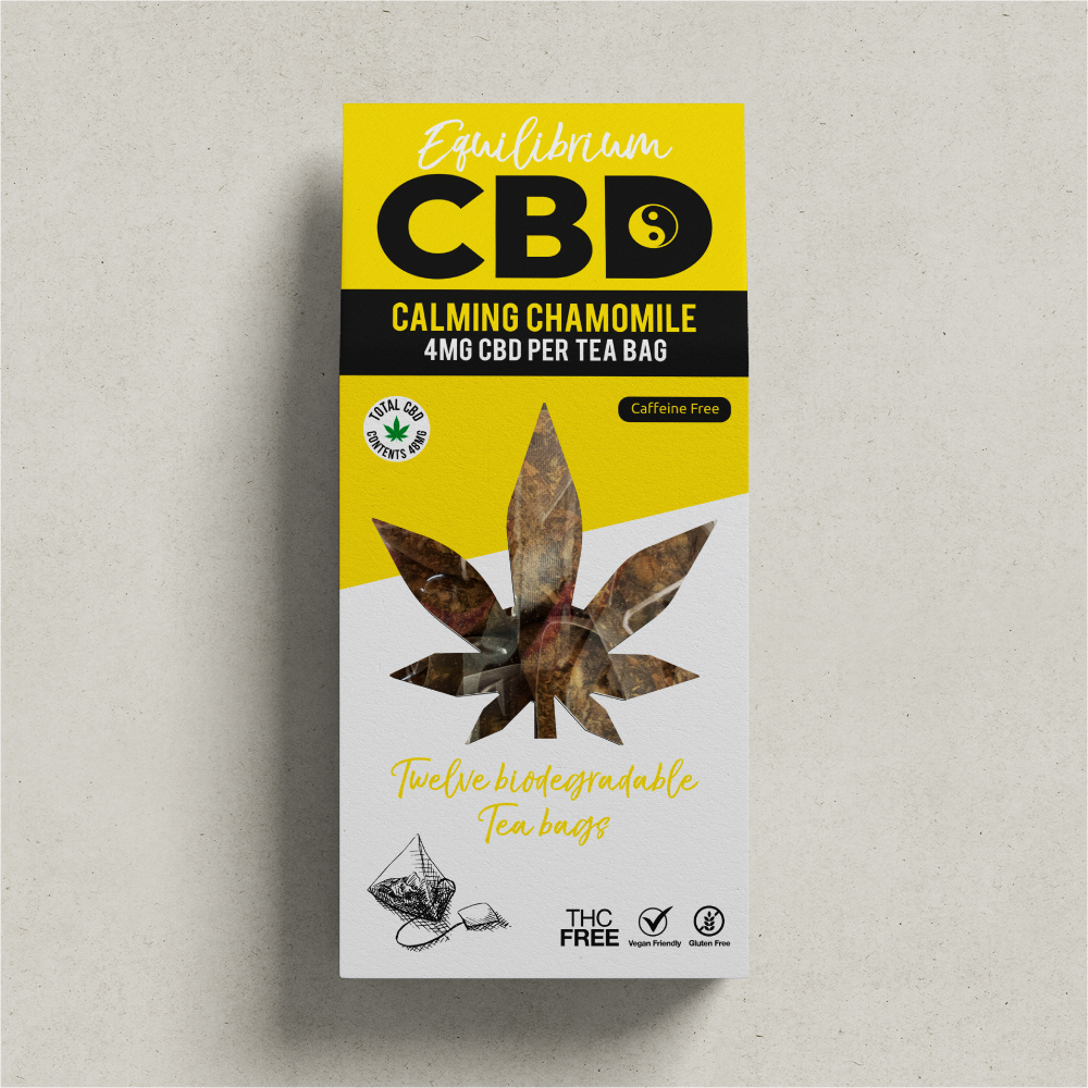 CBD Tea Bags Chamomile CBD Hemporium