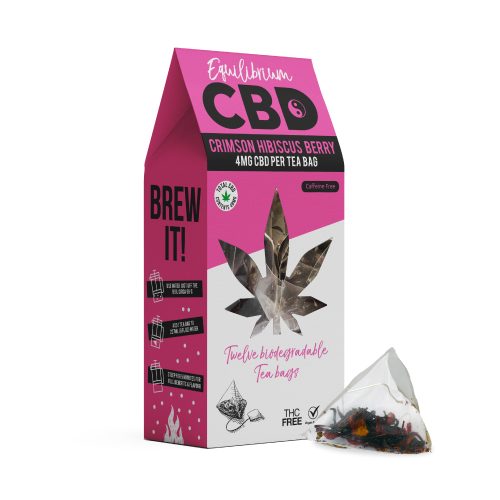 Hibiscus Berry CBD Tea Bag