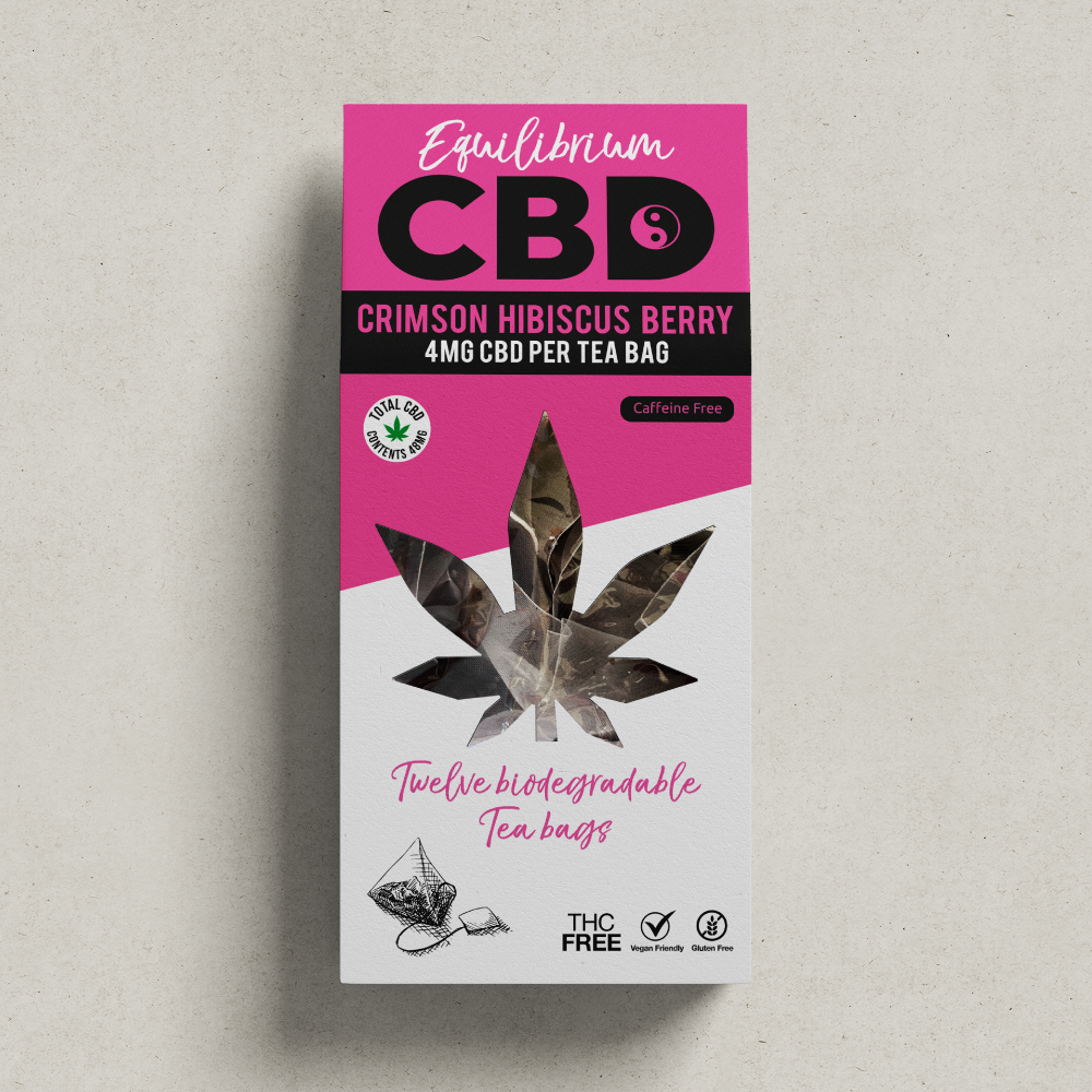 CBD Tea Bags Hibiscus Berry CBD Hemporium